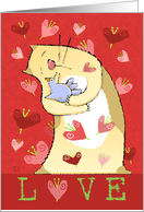 Valentine Love Cat...