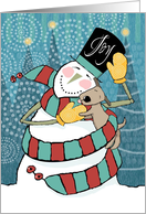 Joyful Snowman Wraps...