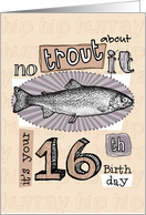 No trout about it -...