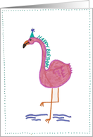Birthday Flamingo
