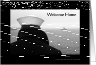 Welcome Home - Navy card