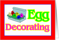 Egg Decorating Party...