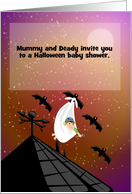 Bat stork Halloween...