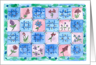 Blue Flower Quilt...