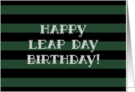 Happy Leap Day...