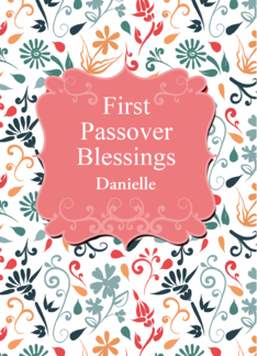 First Passover...