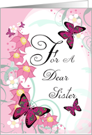 For A Dear Sister,...