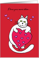 Funny Cat Valentine ...