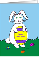 First Easter Card --...