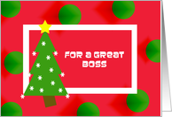 Boss Christmas Card