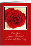 Husband Wedding Red...