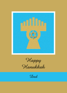 Dad Happy Hanukkah...