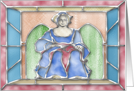 Stained Glass Woman