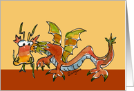 Cartoon Dragon Happy...