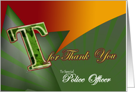 Police Officer Thank...