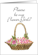 Basket - Flower Girl...