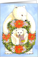 Polar Bear, Cub &...