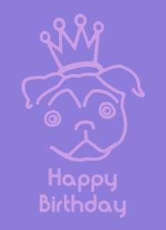 Happy Birthday Pug