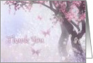 Thank You ~ Cherry Tree Blossoms card