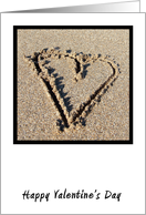 Sand Heart Valentine...