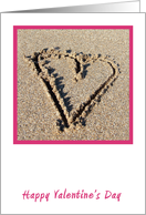 Pink Sand Heart...