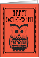 Happy Owl-o-Ween