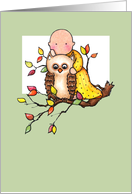 Autumn Baby & Owl...