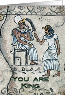 Egypt King Love Card