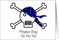 Pirate Boy Yo Ho Ho