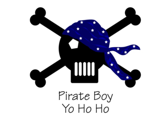 Pirate Boy Yo Ho Ho