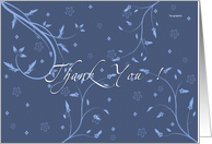 Thank You - floral...