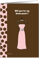 Be my bridesmaid...