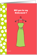 Be my bridesmaid...