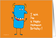 Halloween birthday...