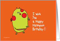 Halloween birthday...