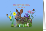 Easter, Daddy, Bunny...