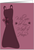 Autumn Maid of Honor...