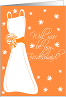 Autumn Bridesmaid -...