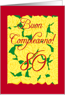 Buon Compleanno! 80