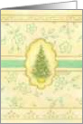 Christmas Enchanting Tree Christian Blessings of Joy and Peace card