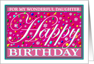 Daughter, Birthday...