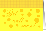 Get Well Soon Yellow...