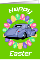 Hot Rod Easter Card