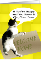 Happy Cat Welcome...