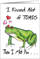 Kissed Toads...