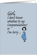 Congrats/Sorry -...