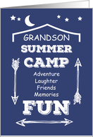 Grandson Camp Fun...