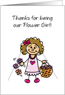 Flower Girl Thanks...