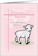 Grand Niece Baptism...