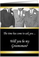 Classy Groomsman...